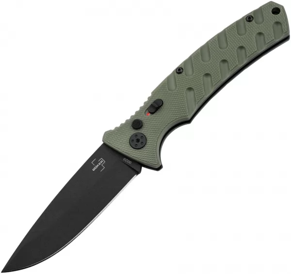 Boker Plus Large Strike Button Lock Griv knives BOP06EX901