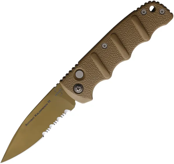 Boker Plus Kalashnikov Button Lock Tan knives PS74DES