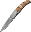 Browning Damascus Linerlock Mammoth - BR0242