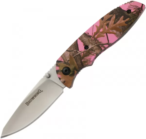 Browning EDC-Every Day Camo Pink knives BR0250