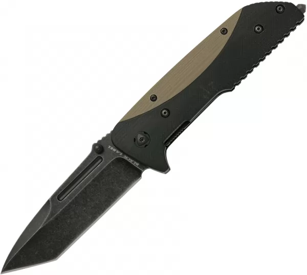 Browning Eradicate Linerlock Tan G10 knives BR0267