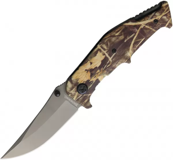 Browning Camo Linerlock A-O knives BR0306