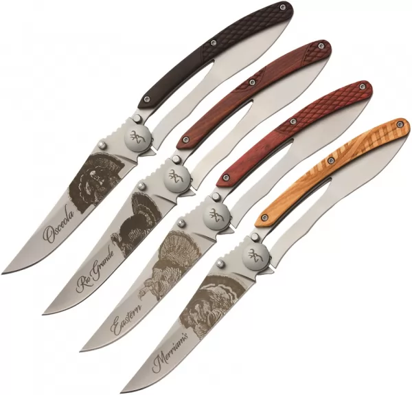 Browning Turkey Grand Slam Set knives BR0404