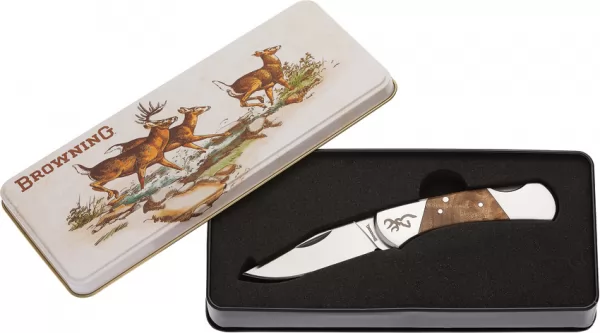 Browning Vintage Whitetail Tin knives BR0435