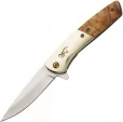Browning Nine Mile Framelock A/O Burl - BR0470