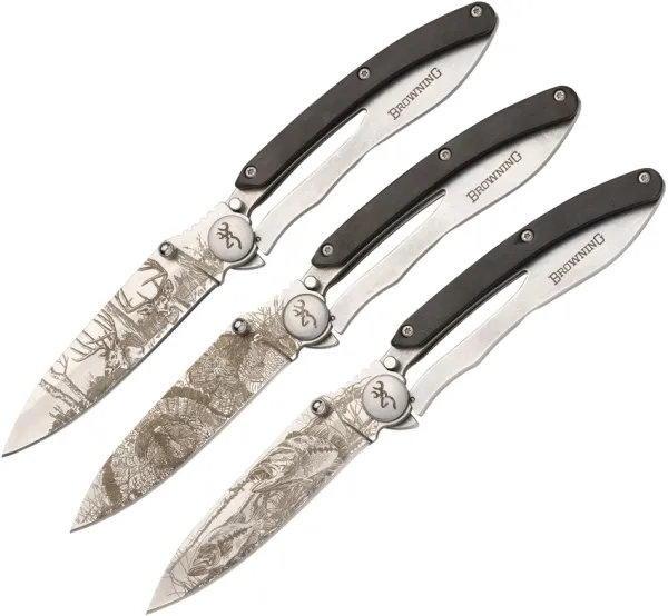 Browning Sportsman Framelock Set knives BR0521B