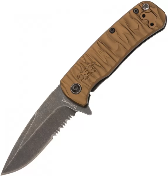 Browning Riverstone Framelock Bronze knives BR0527B