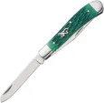 Browning Trapper Green Jigged Bone knives BR0540B
