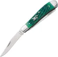 Browning Trapper Green Jigged Bone knives BR0540B
