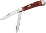 Browning Trapper Red Jigged Bone knives BR0547B