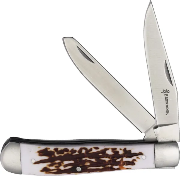 Browning Trapper Imitation Stag knives BR0609B