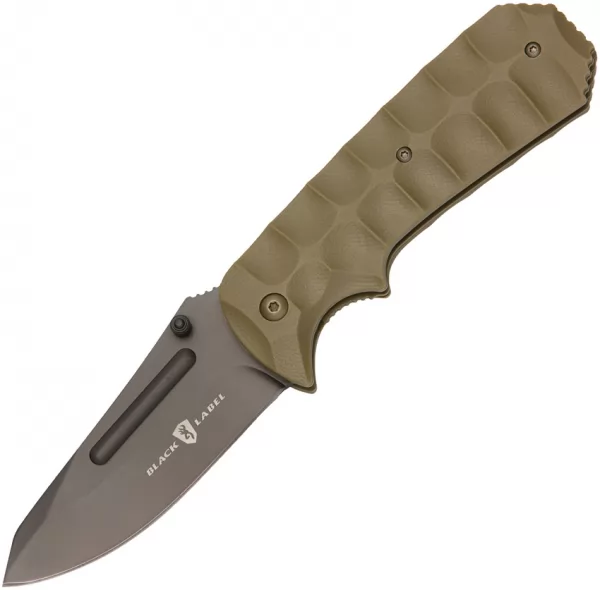 Browning Unleashed A-O OD Green knives BR175BL