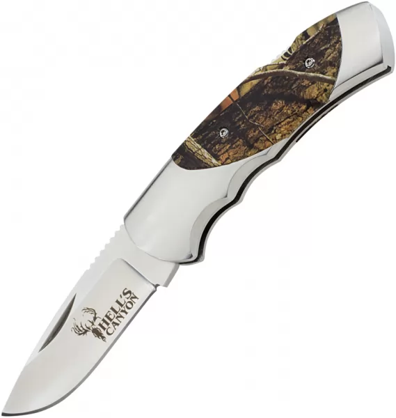 Browning Hells Canyon Lockback Camo knives BR639