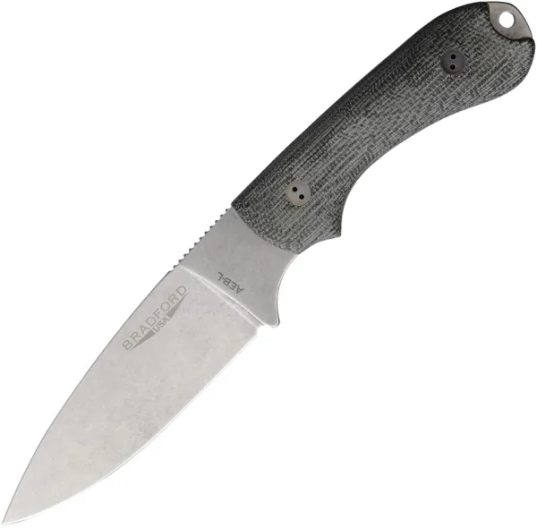 Bradford Knives Guardian 3.2 3D Black Micarta BRAD32FH101A