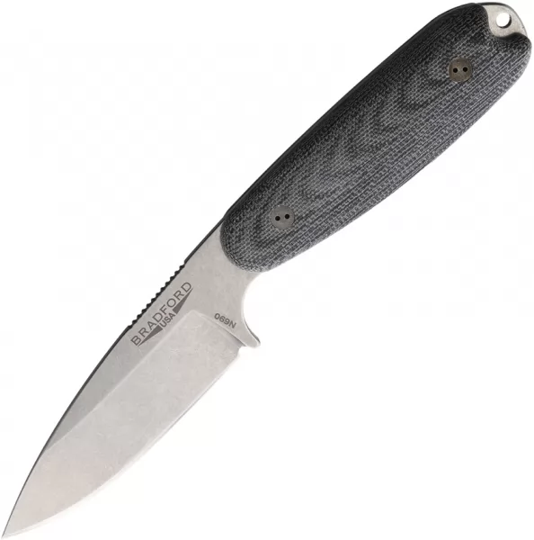 Bradford Knives Guardian 3.5 Sabre 3D Black BRAD35S101