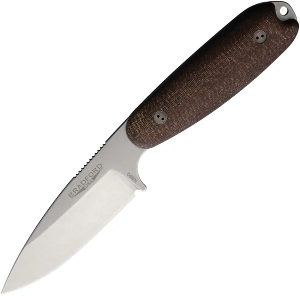 Bradford Knives Guardian 3.5 Natural Burlap BRAD35S132