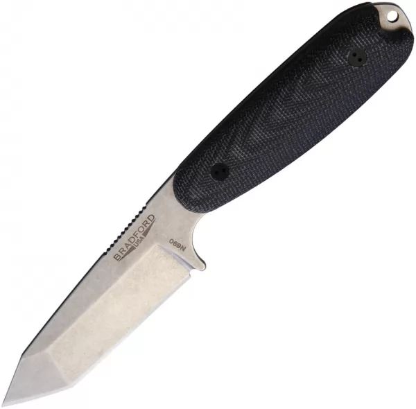 Bradford Knives Guardian 3.5 Tanto 3D Black BRAD35T101