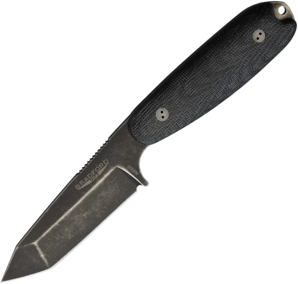 Bradford Knives Guardian 3.5 Tanto 3D Black BRAD35T101N