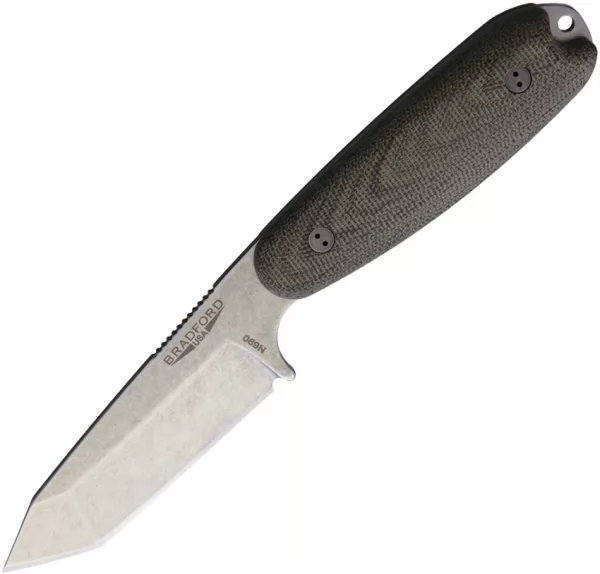 Bradford Knives Guardian 3.5 Tanto 3D Green BRAD35T102
