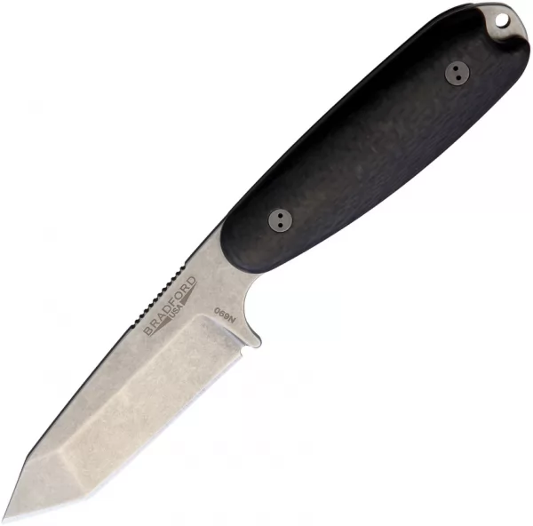 Bradford Knives Guardian 3.5 Tanto 3D CF BRAD35T114