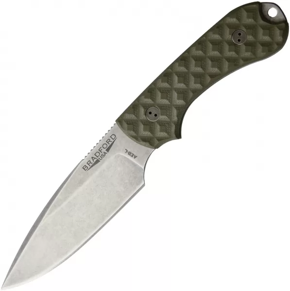 Bradford Knives Guardian 3 OD Green BRAD3FE002A