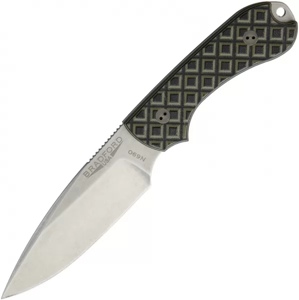 Bradford Knives Guardian 3 OD Green-Black BRAD3FE009