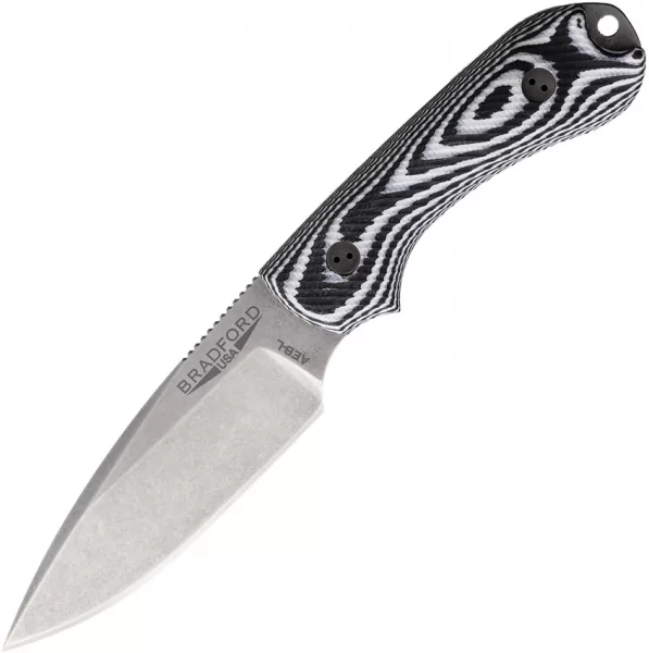 Bradford Knives Guardian 3 3D Black-White BRAD3FE118A