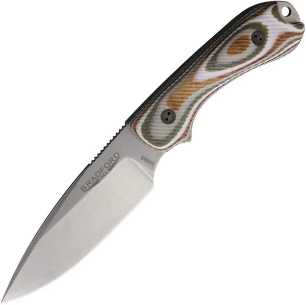 Bradford Knives Guardian 3 Snow Camo BRAD3FE127