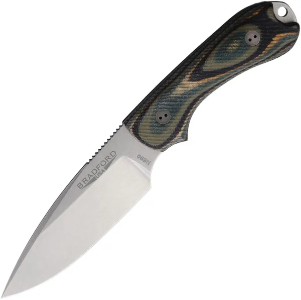 Bradford Knives Guardian 3 Forest G-Wood BRAD3FE128