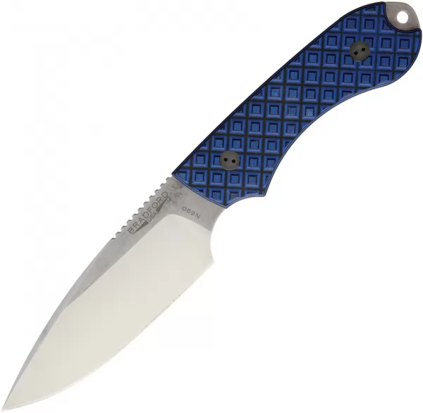 Bradford Knives Guardian 4 Black - Blue BRAD4FE013