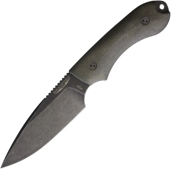 Bradford Knives Guardian 4 3D OD Micarta BRAD4FE102N