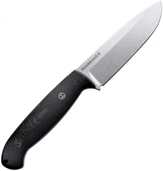 Bradford Knives Guardian 5.5 3D Black BRAD55S101