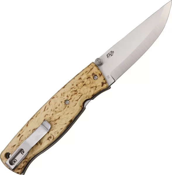 BRISA Birk 75 Linerlock Curly Birch BRI2502