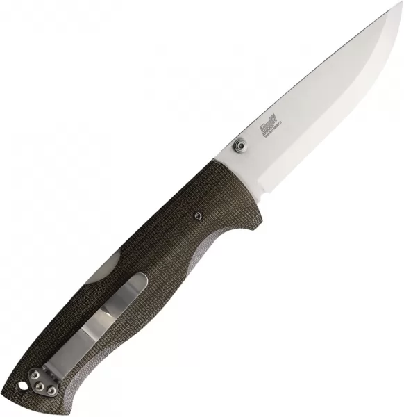 BRISA Borka 90 Green Micarta BRI2850