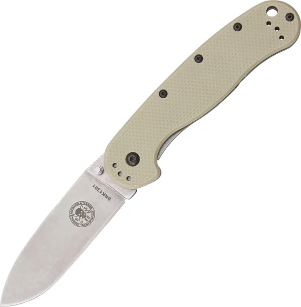 BRK Designed by ESEE Avispa Desert Tan Satin BRK1301DT