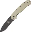 BRK Designed by ESEE Avispa Framelock Tan/Black D2 - BRK1302DTB
