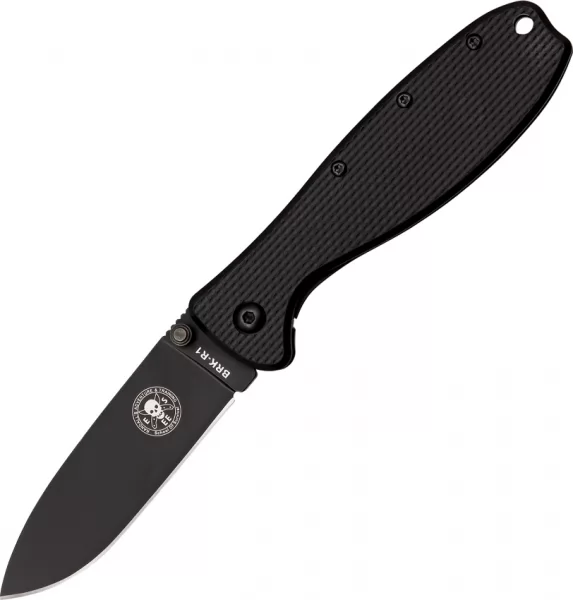 BRK Designed by ESEE Zancudo Framelock Black D2 BRKR2B