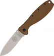 BRK Designed by ESEE Zancudo Framelock Brown D2 - BRKR2CB