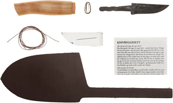 Brusletto Spikkekniv DIY Knife Kit BRU82003