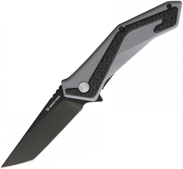 Bastion Sigma Linerlock Gray CF knives BSTN2421