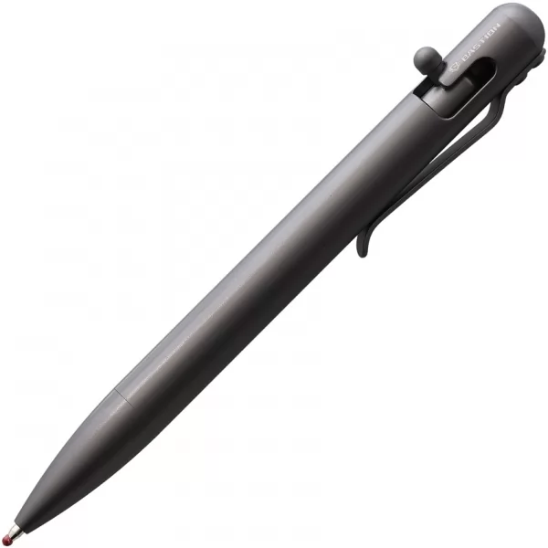 Bastion Bolt Action Pen Titanium Gray knives BSTN248G