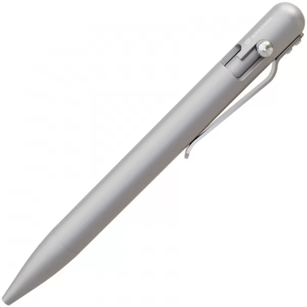 Bastion Bolt Action Pen Aluminum Silve knives BSTN249S