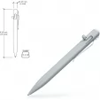 Bastion Bolt Action Pen Aluminum Silve knives BSTN249S