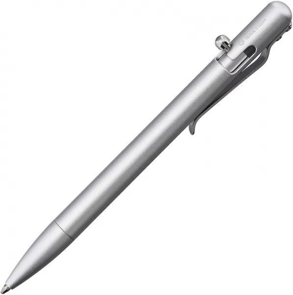 Bastion Slim Bolt Action Pen Alum knives BSTN256S