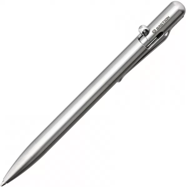 Bastion Slim Bolt Action Pen Stainless knives BSTN259