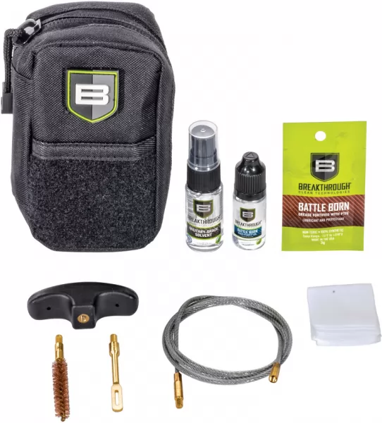 Breakthrough Clean Compact Gun Cleaning Kit BTCOP30RBLK