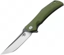 Bestech Knives Scimitar G10 Linerlock Green - BTKG05B2