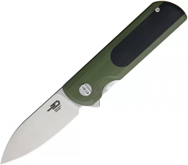 Bestech Pebble Linerlock Green Black knives BTKG07A