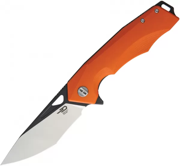 Bestech Toucan Linerlock Orange Black knives BTKG14D2