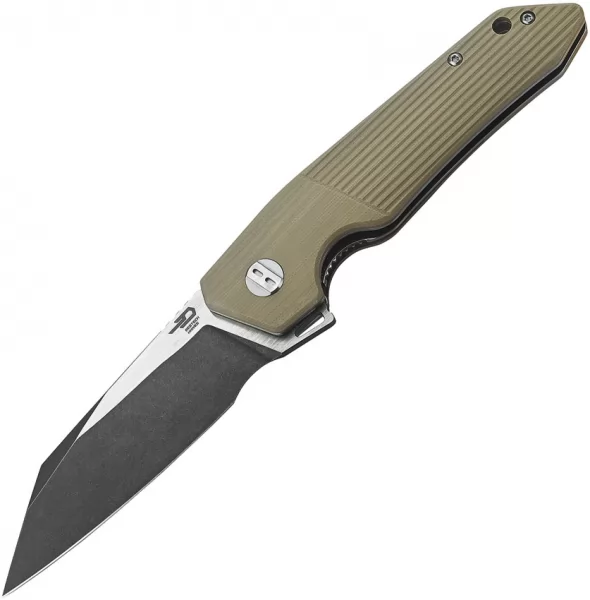 Bestech Barracuda Linerlock Beige knives BTKG15C2
